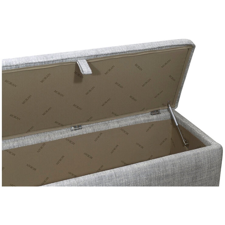 Moran Ora Storage Ottoman Warwick Zion Steel