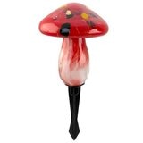 Infinity X1 Solar Landscape Light Glass Mushroom 3 Pack