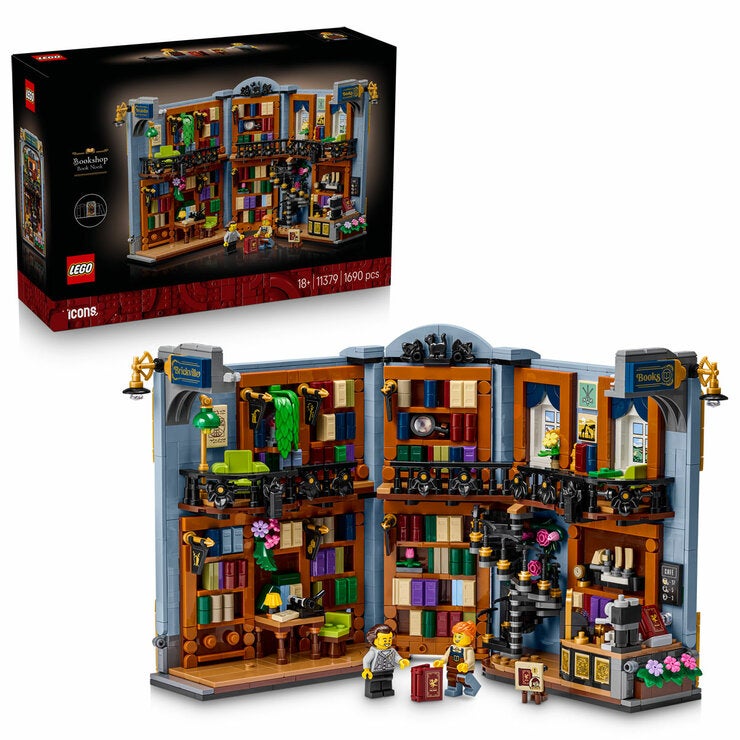 LEGO Icons Bookstore: Book Nook 11379 LEGO Icons Bookstore: Book Nook 11379