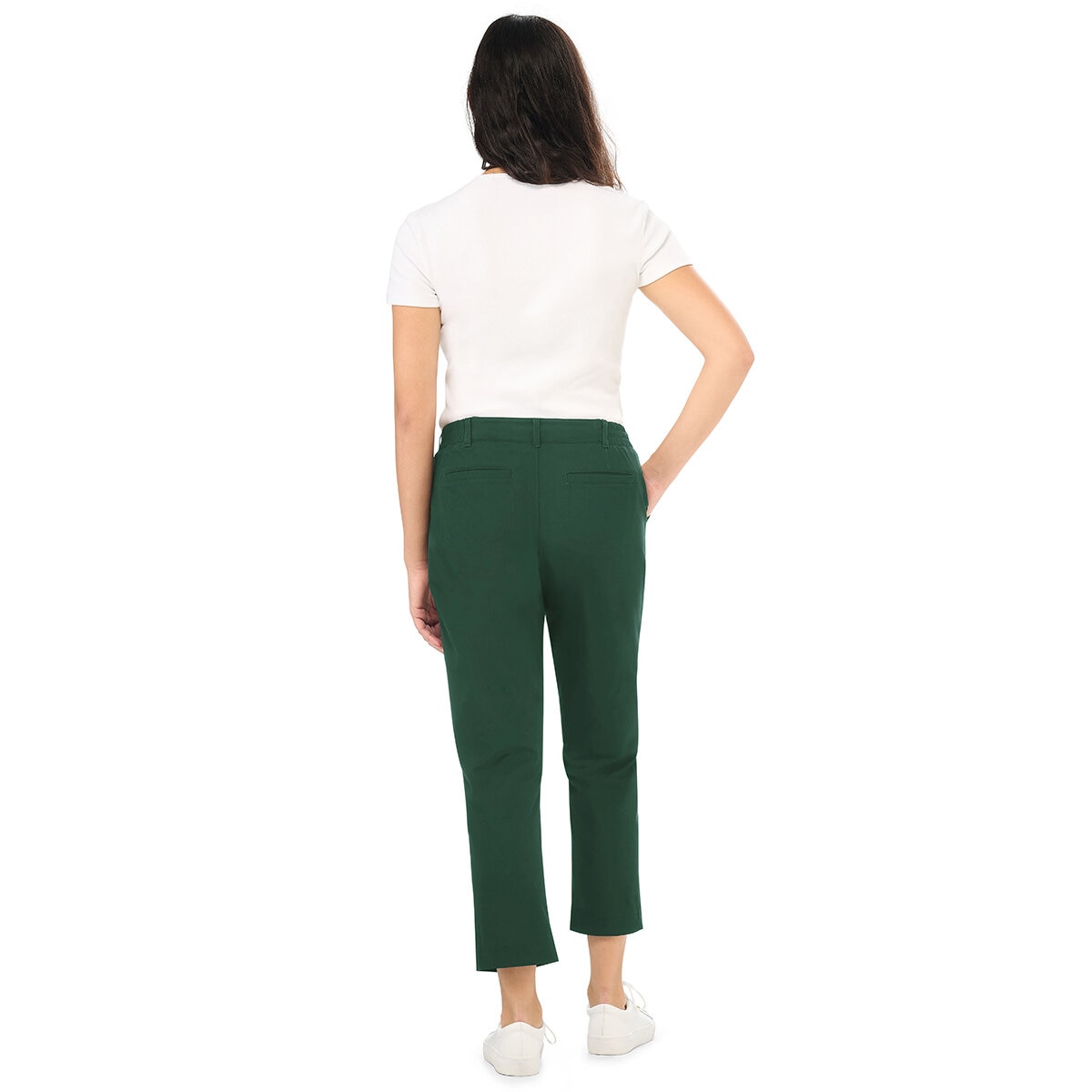Kirkland Signature Women's Travel Pant Green