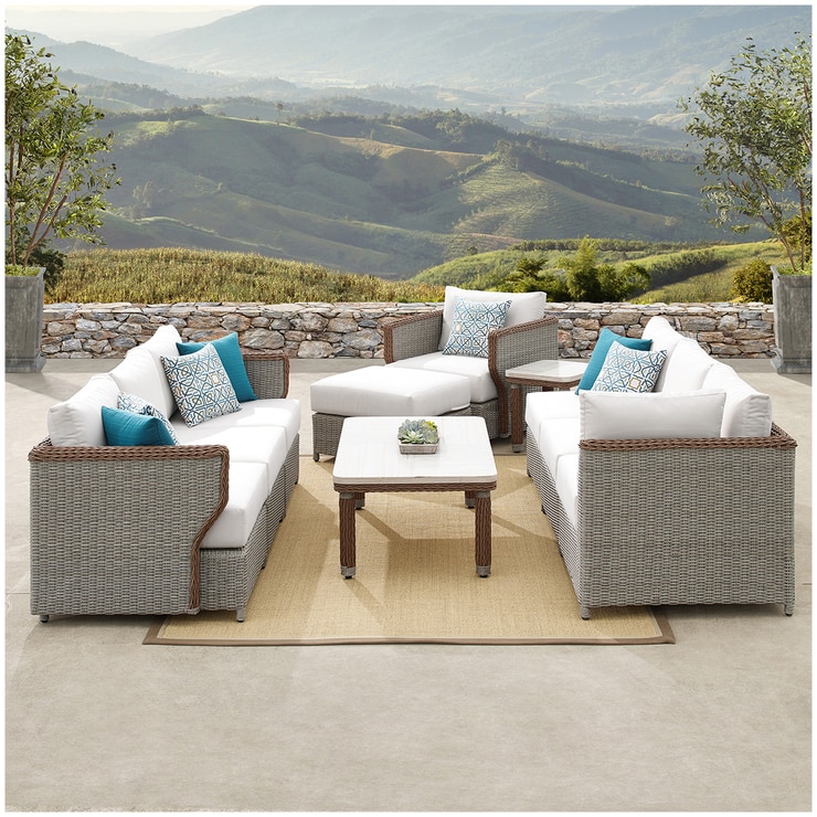 Sirio Richmond Deep Seating Set 10pc Costco Australia