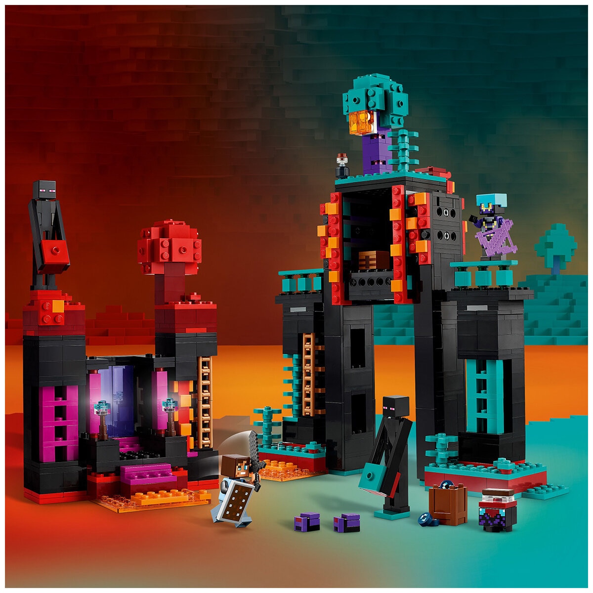 LEGO Minecraft The Enderman Tower 21279