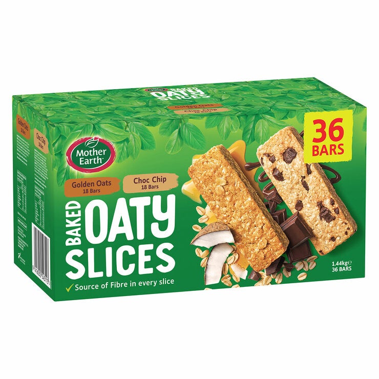 Mother Earth Baked Oaty Slices 36 x 40g - Grocery Online Mother Earth Baked Oaty Slices 36 x 40g - Grocery Online
