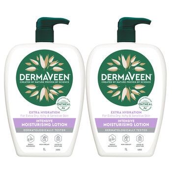 DermaVeen Extra Hydration Intensive Moisturising Lotion 2 x 1L