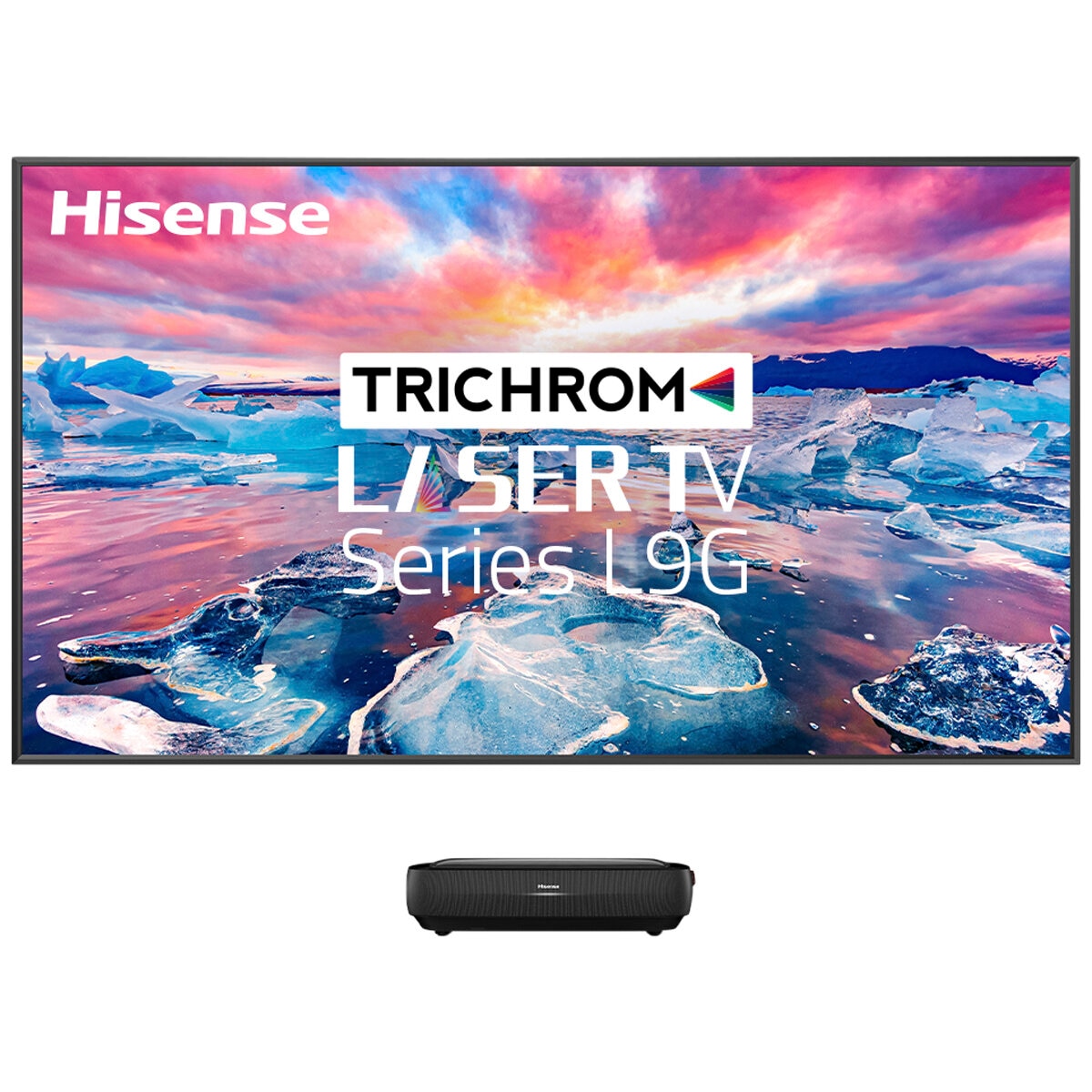 Hisense 100 Inch Trichroma 4K Smart Laser TV 100L9GSET