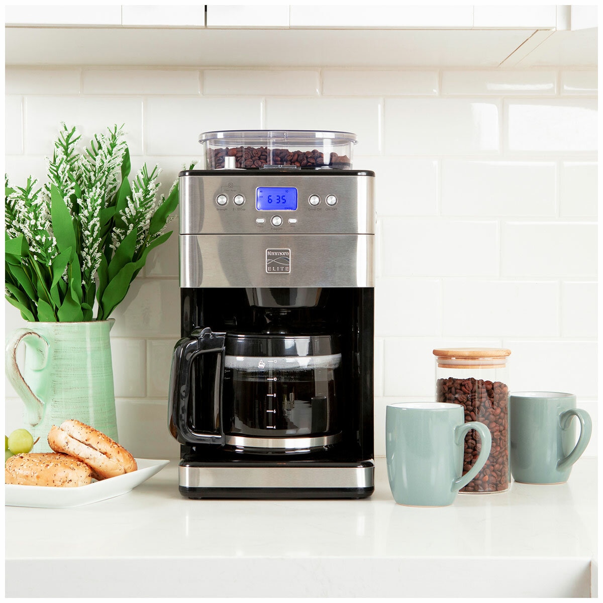 Kenmore Grind\&Brew Coffee Maker KKECMGBSSAU