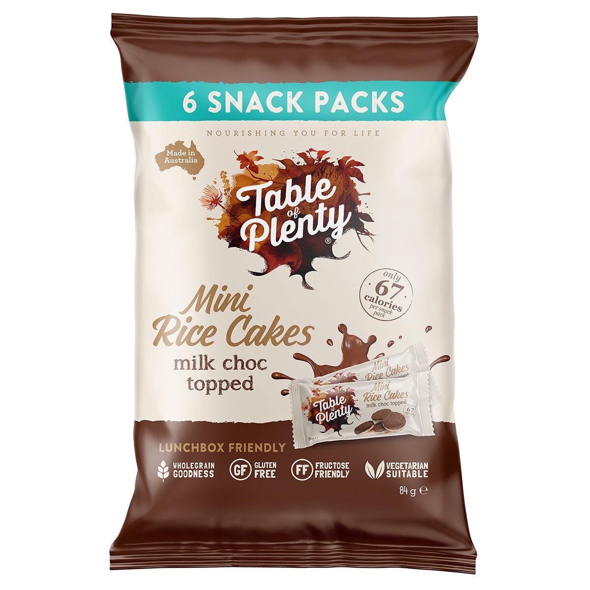 Table Of Plenty Mini Rice Cakes 36 x 14g Table Of Plenty Mini Rice Cakes 36 x 14g