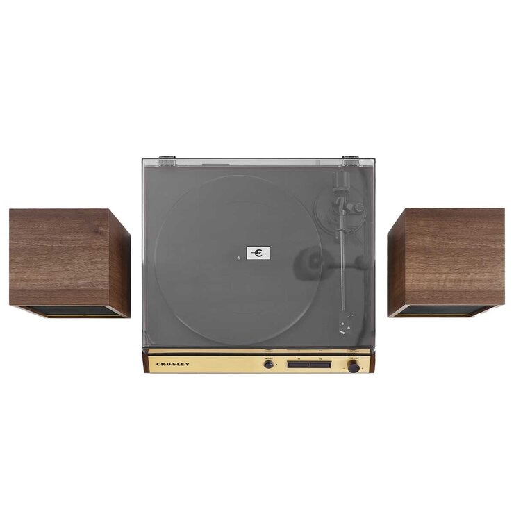 Crosley C72 Record Vinyl Shelf Turntable CR72A-WA