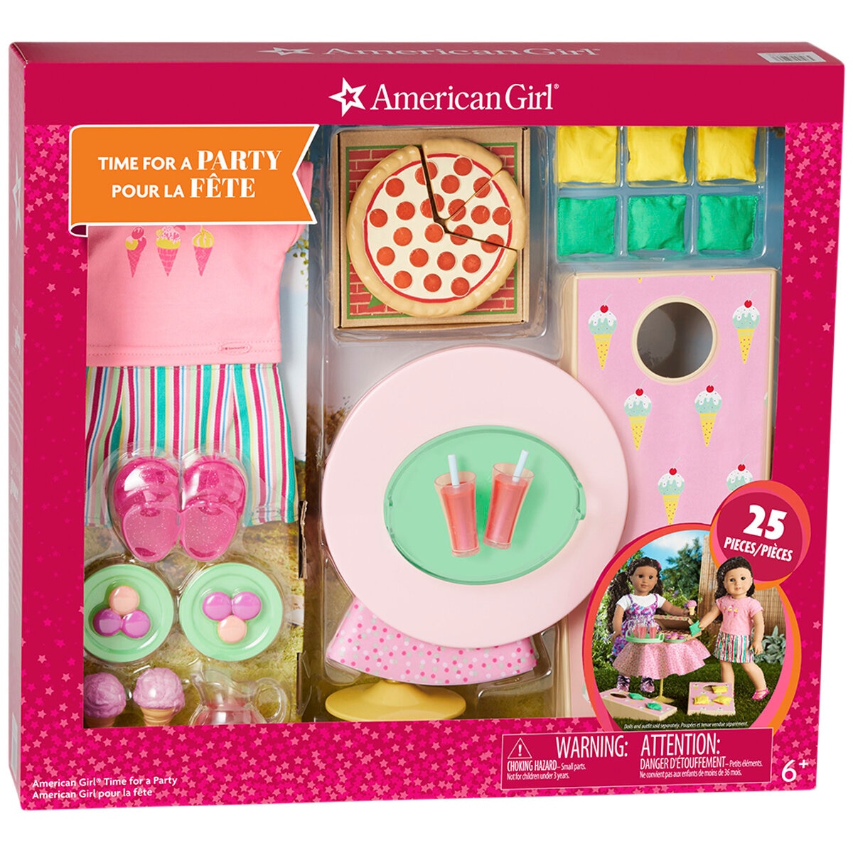 American Girl Truly Me Vacation and Party Accessory Sets