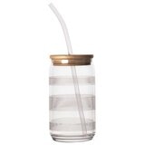 Gourmet Basics By Mikasa Set Of 4 Glass Tumblers