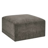 Thomasville 6PC Fabric Modular Sectional with Ottoman Grey