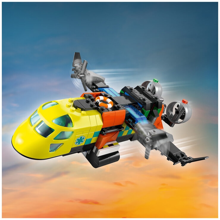 LEGO City Airplane Service Truck & Hovercraft Remix 60505