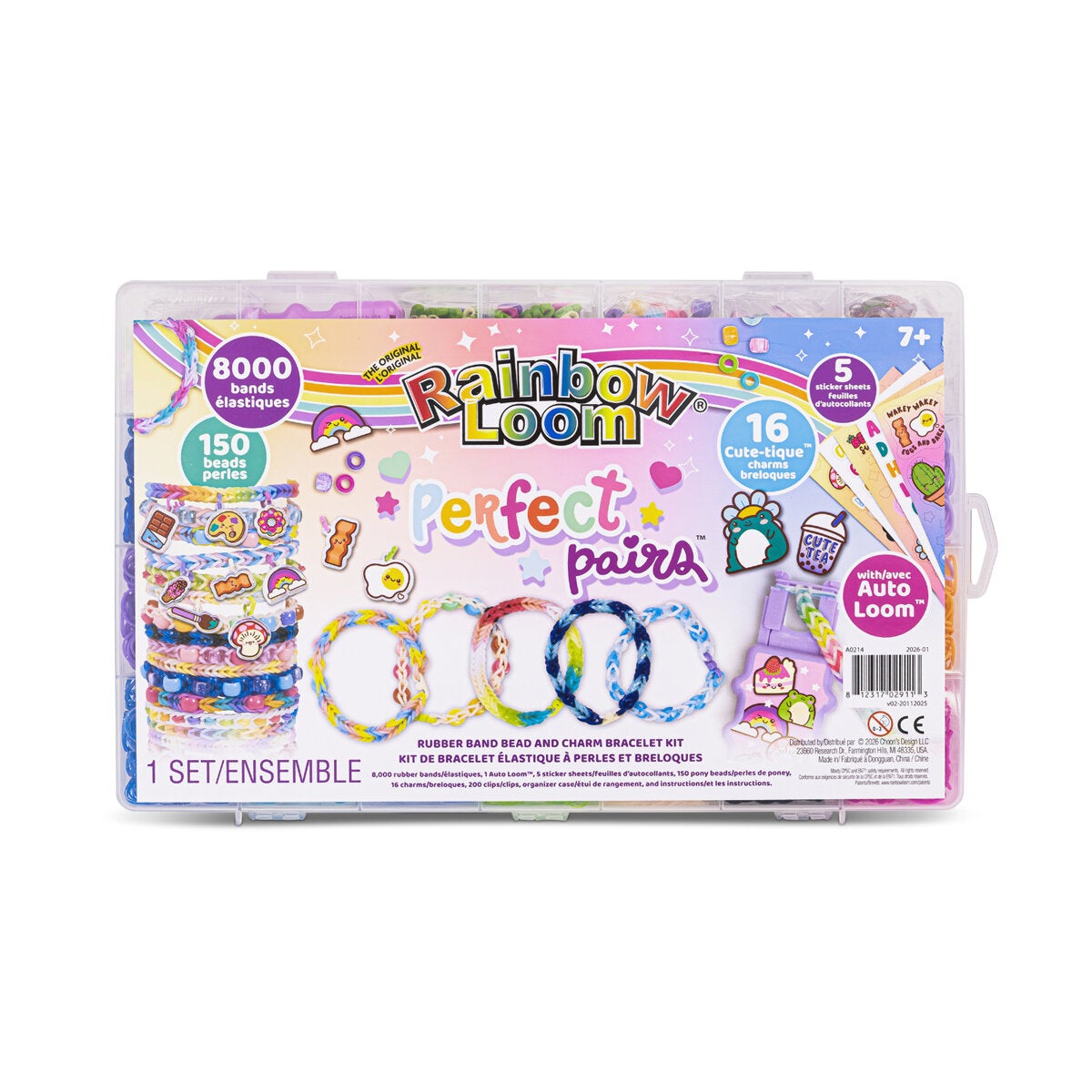 Rainbow Loom Perfect Pair with Case
