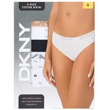 DKNY Women's Bikini Brief 4 Pack Small