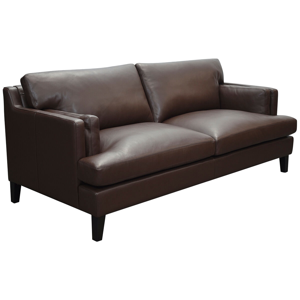 Moran Oregon 3 Seater Sterling Cocoa Leather