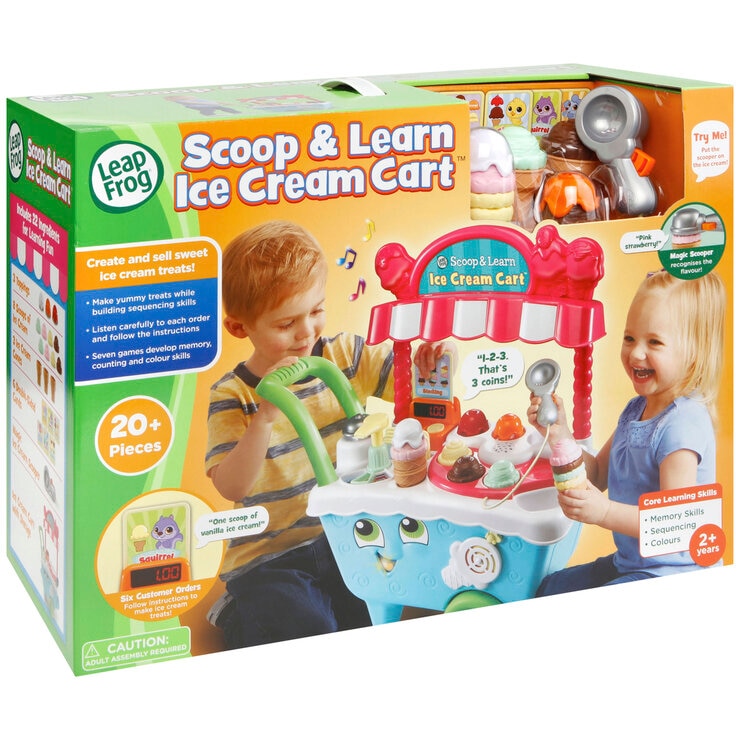 LeapFrog Scoop & Learn Ice Cream Cart