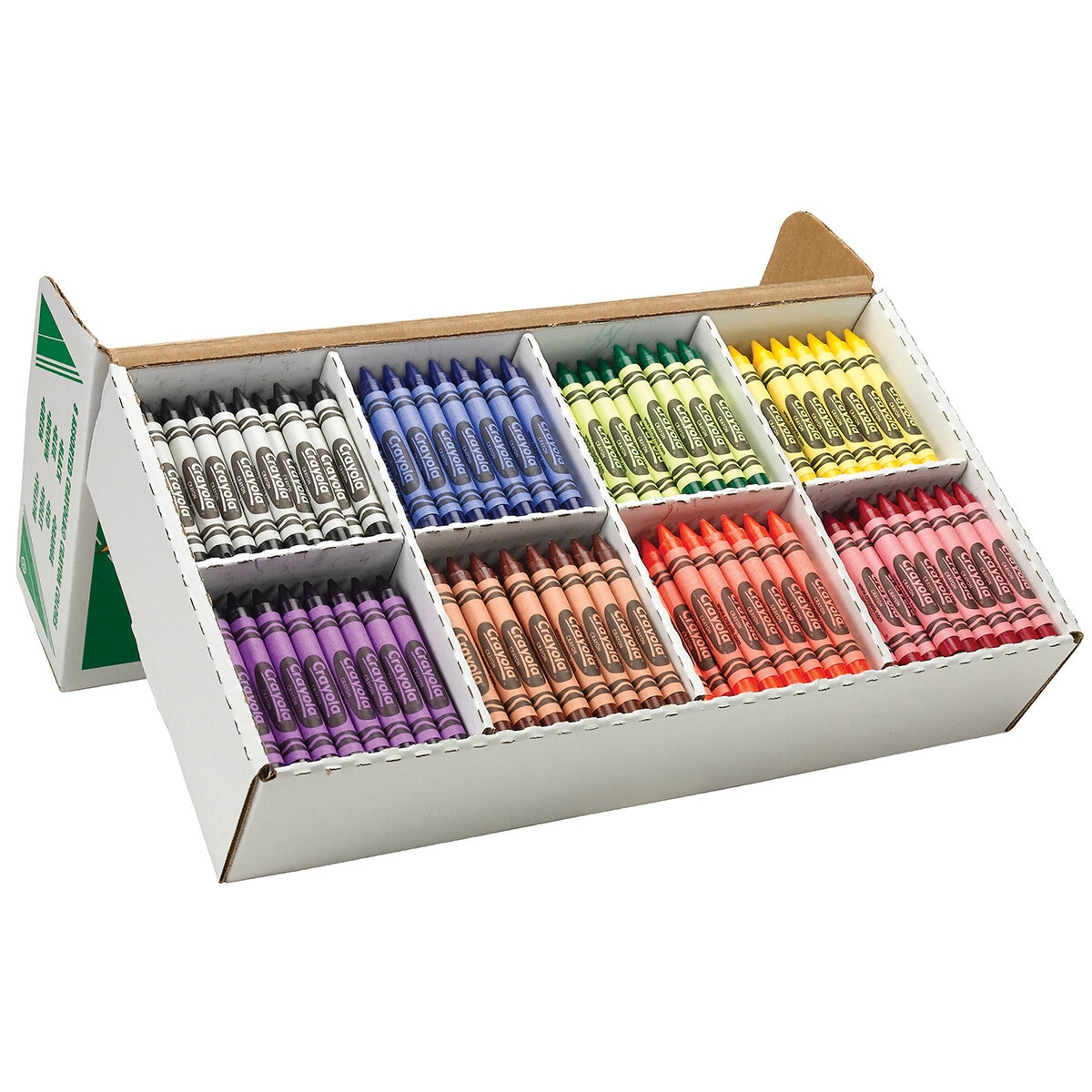 Crayola 400 Pieces Large Crayon 8 Colours
