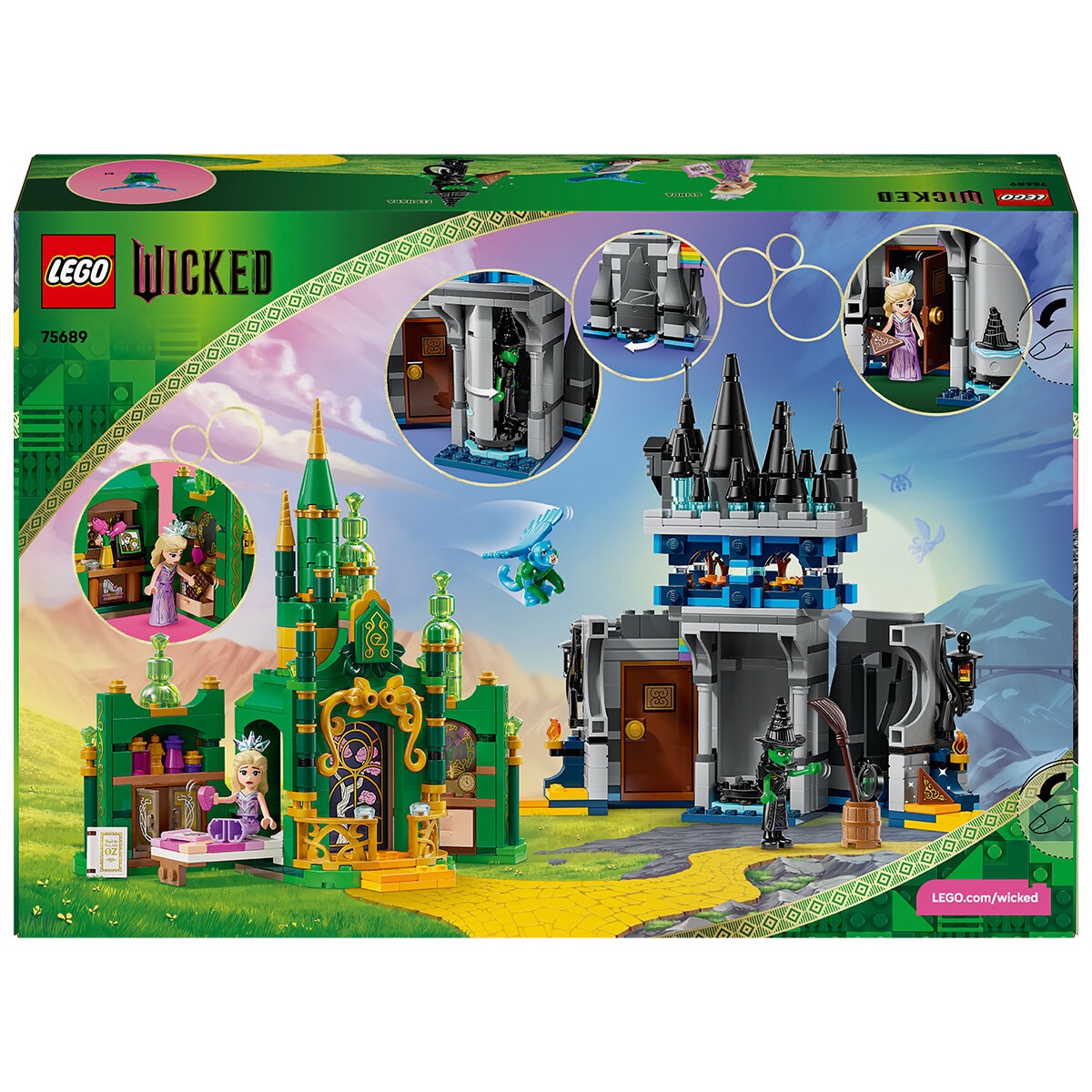 LEGO Wicked Emerald City & Kiamo Ko Castle 75689