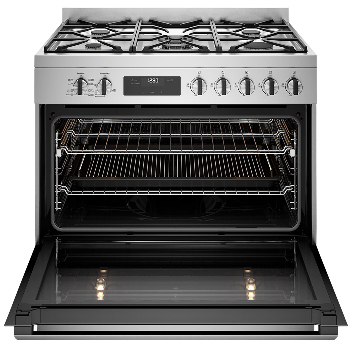 Westinghouse 90cm Freestanding Cooker Dual Fuel WFE9515SD