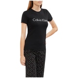 Calvin Klein 2 Piece Women's PJ Set - Heart Print/Black