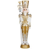 Christmas Grand Caucasian Nutcracker with LED Lights and Music 2.4m