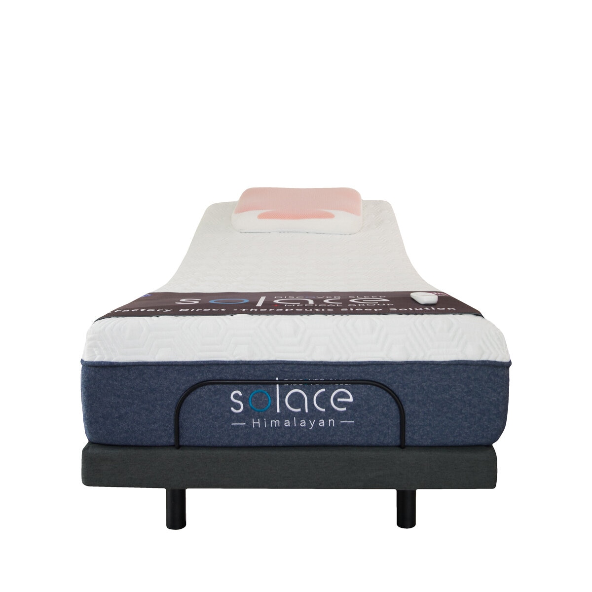 Solace Himalayan Mattress + Better Sleep Adjustable Base Long Single