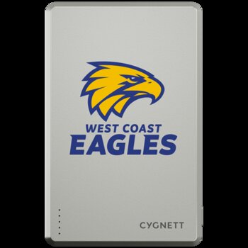Cygnett 5k Slim Mag Power Bank- West Coast Eagles CY5375PBCHE