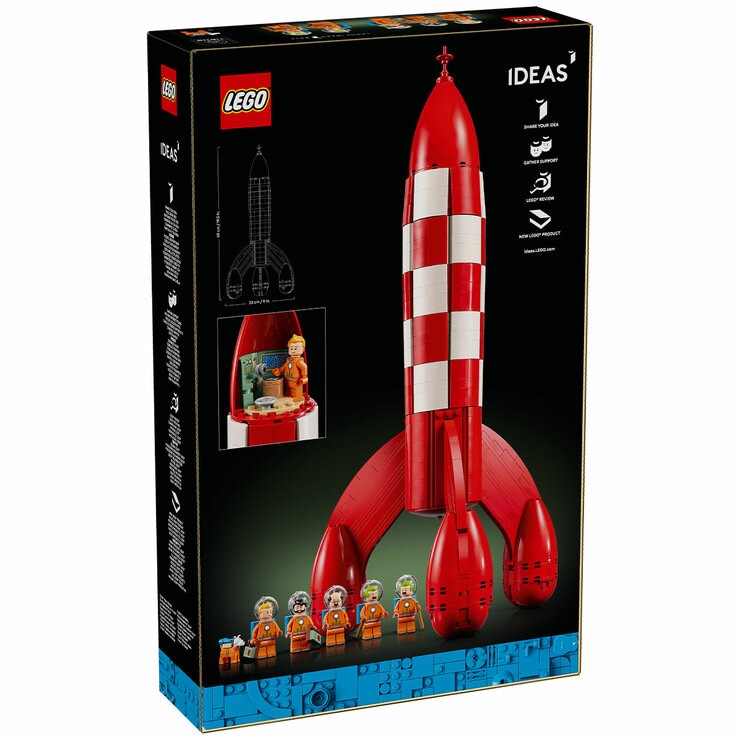 LEGO Ideas Tintin Moon Rocket 21367