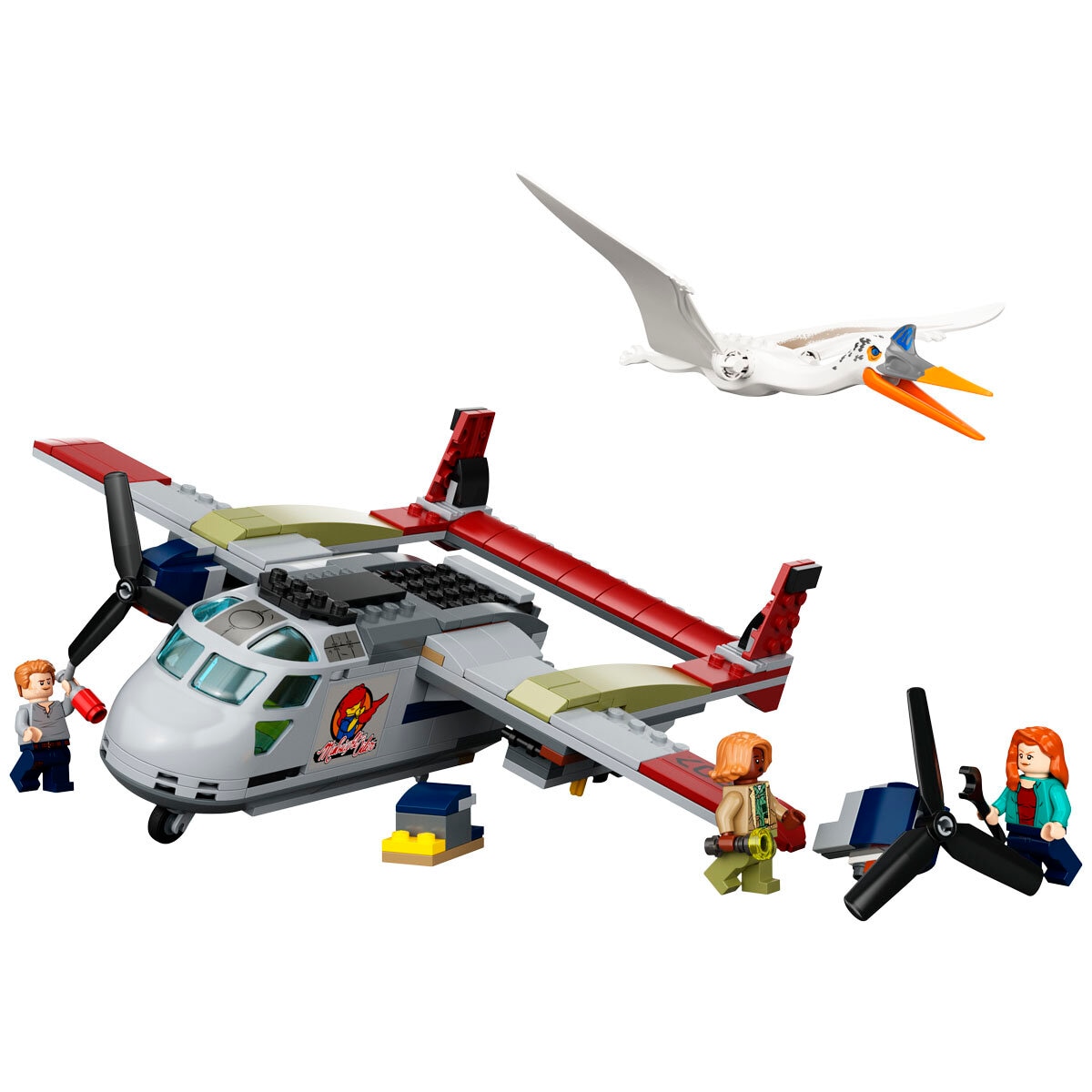 Lego Jurassic World Quetzalcoatlus Plane Ambush 76947 | C...