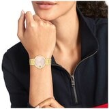Tommy Hilfiger Lori Gold Steel Blush Dial Women's Watch