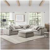 Aiden & Ivy 6 Piece Fabric Modular Sectional