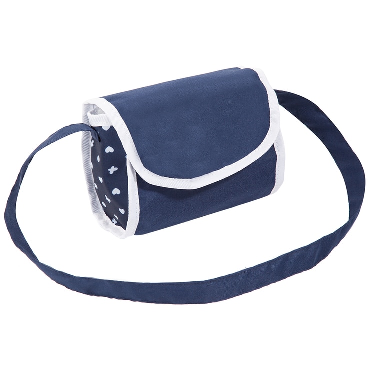 Bayer Trendy Doll Pram Dark Blue & White Heart Print Costco Australia