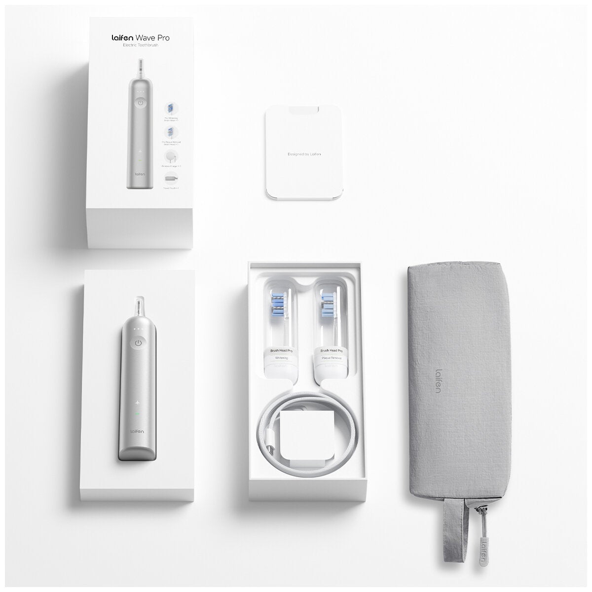 Laifen Wave Pro Electric Toothbrush AA Aluminium Alloy 1TB92AXXSI002