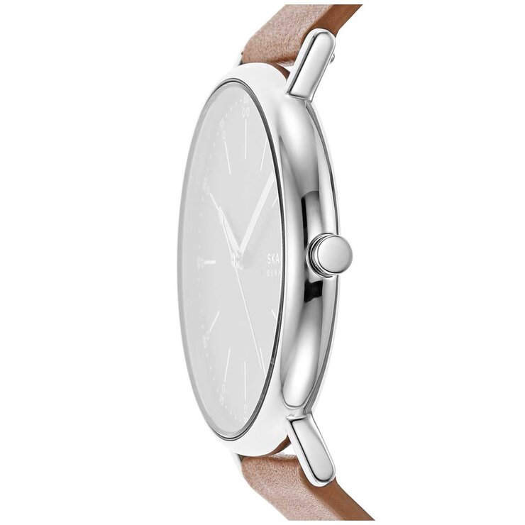 Skagen Signatur Brown Leather Men's Watch SKW6578