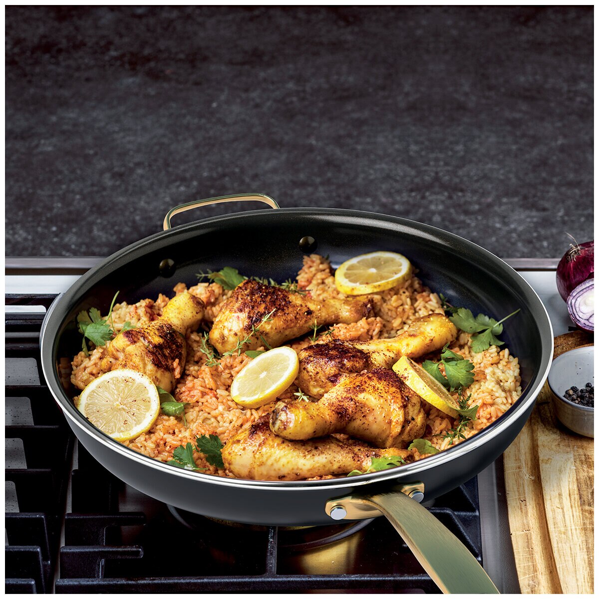 Blue Diamond Family Frypan 34cm