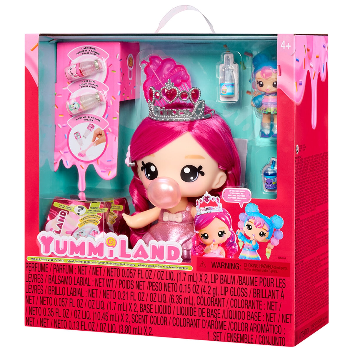 Yummiland Dolls Mega Lip Gloss & Body Scent Kit Bianca Bubblegum