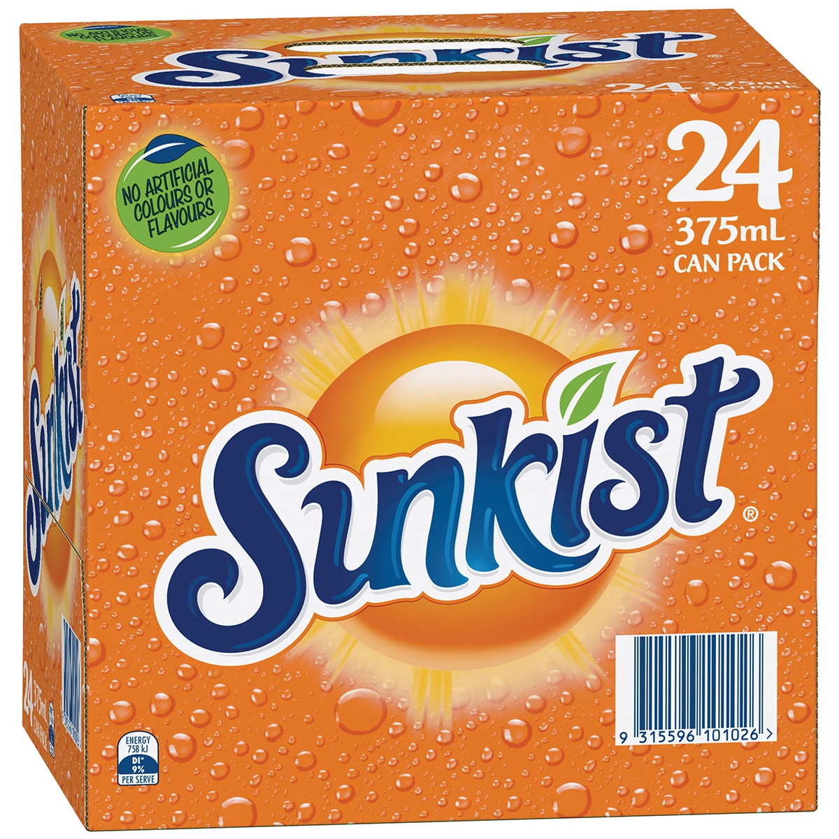 Sunkist 24 x 375ml