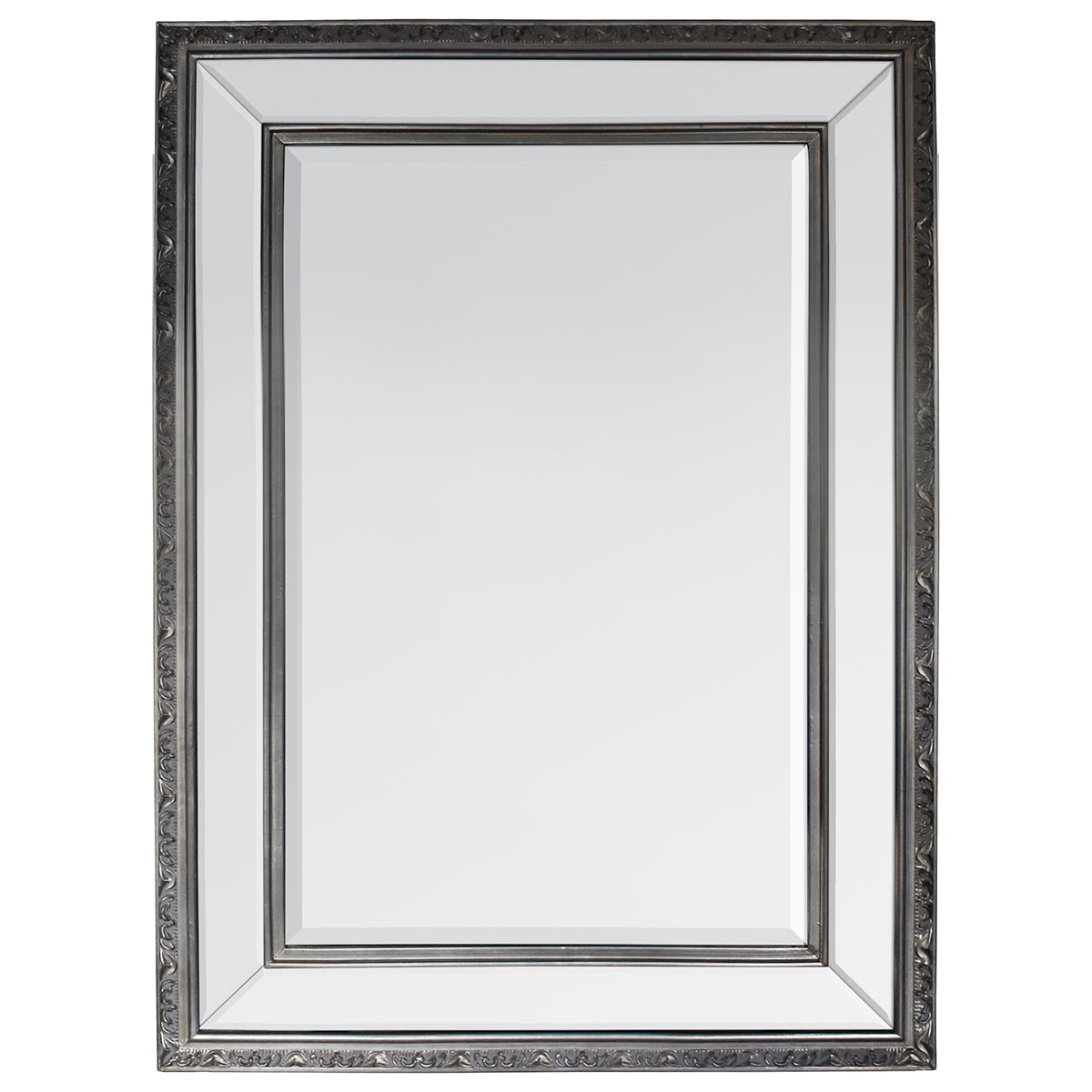 Hudson Living Marlebone Pewter Mirror 740x990mm