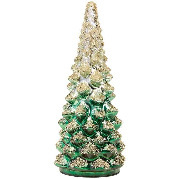 Glass Christmas Tree with LED Lights 3pc Set | Costco Australia