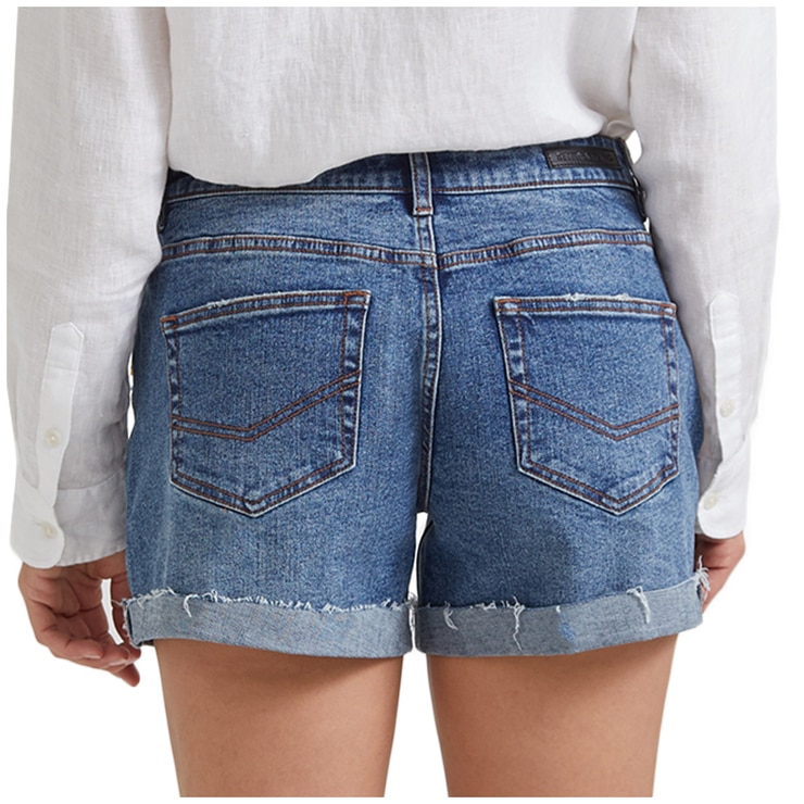 Bettina Liano Women's Denim Short - Dark Blue Bettina Liano Women's Denim Short - Dark Blue