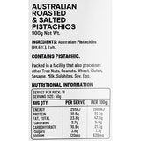 Nature's Delight Inshell Roasted & Salted Pistachios 900g