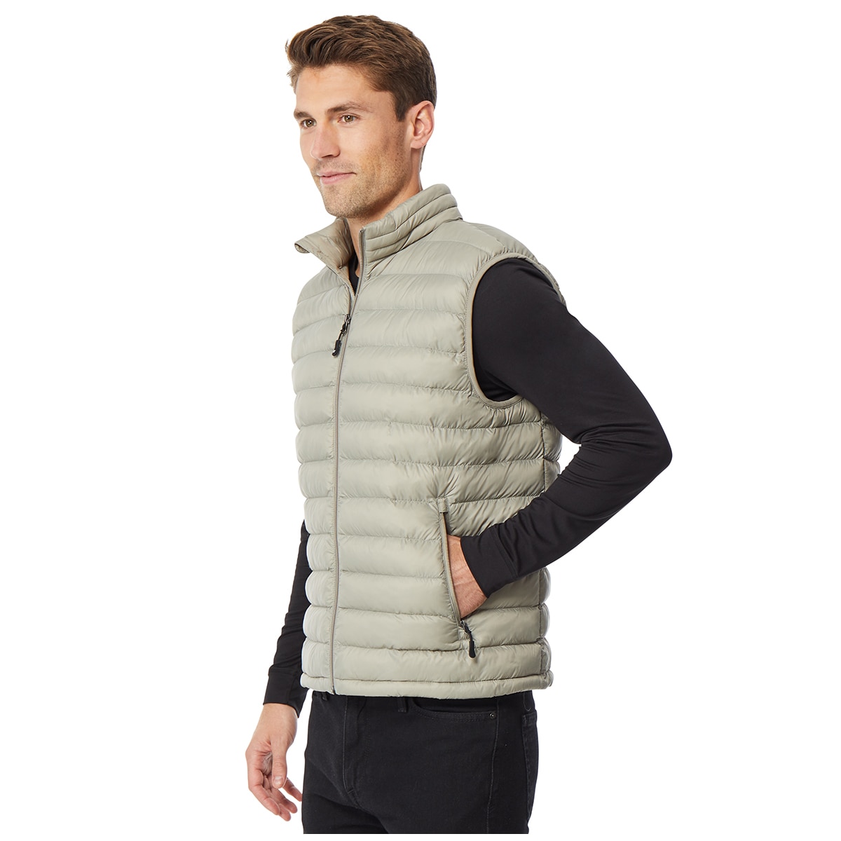 32Degrees Mens Vest - Mushroom