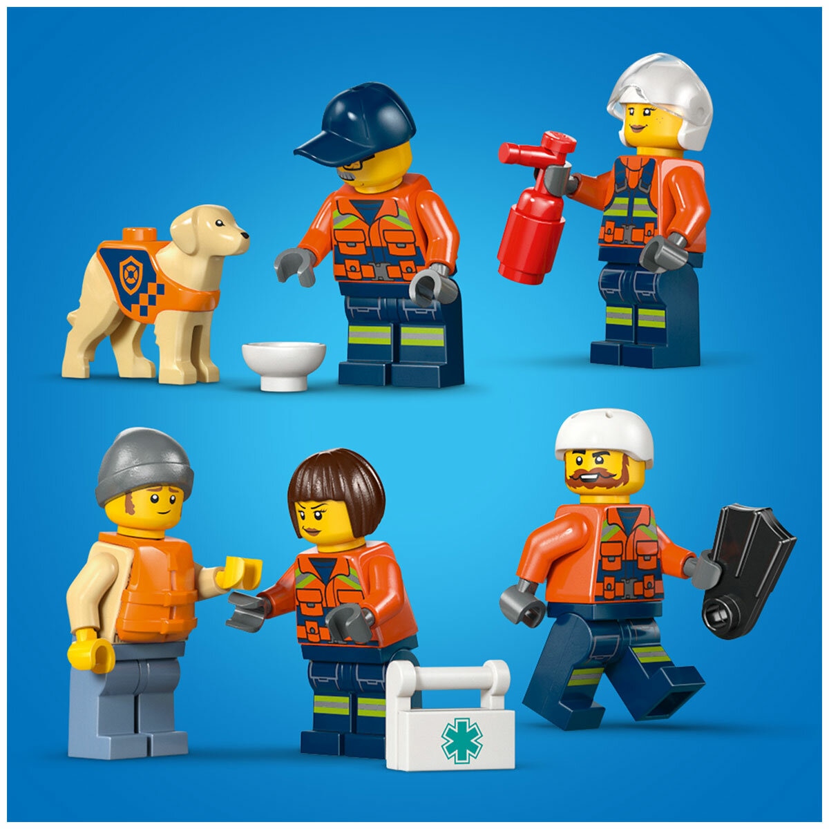 LEGO City Coast Guard Rescue Boat & Helicopter 60504