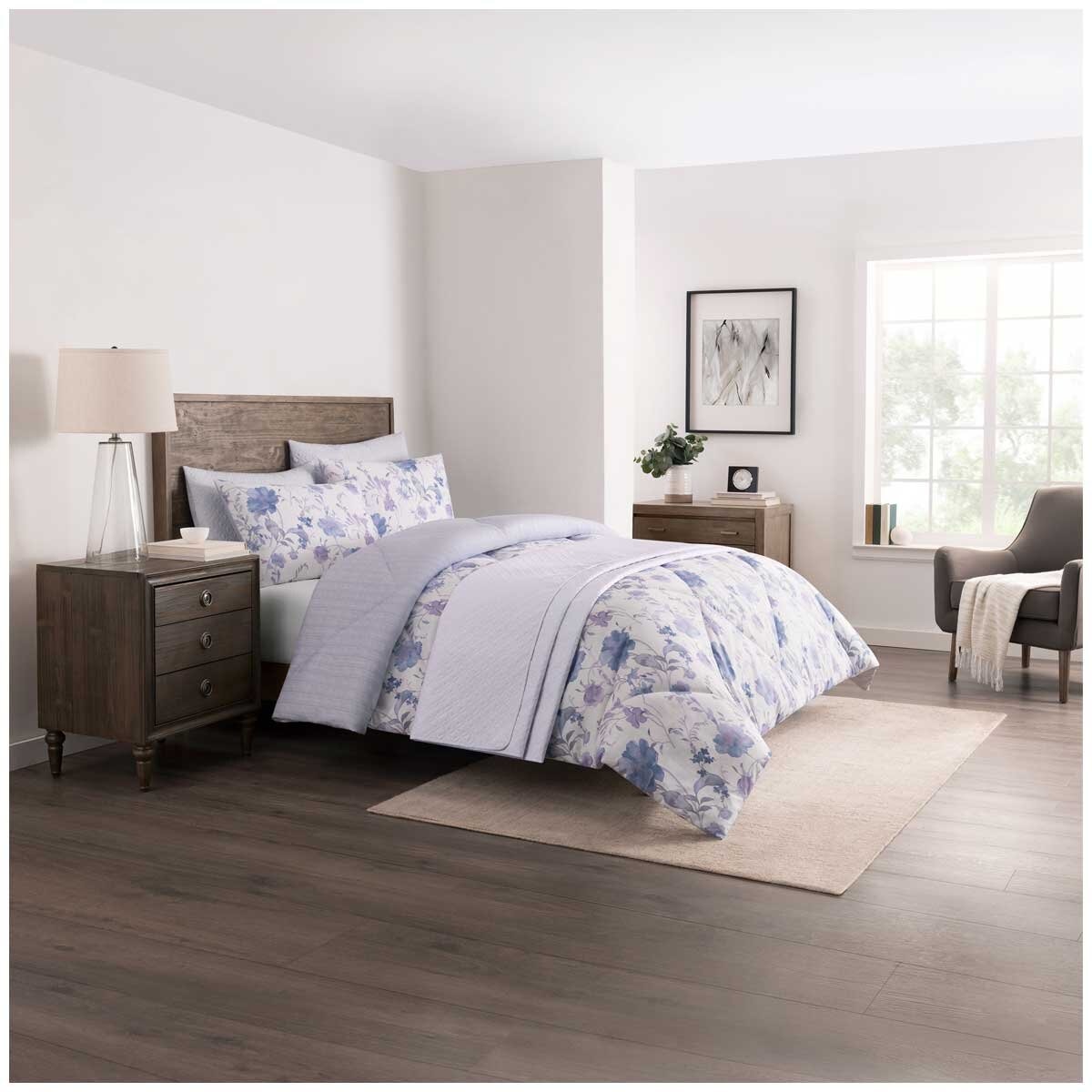 Adorn Home Comforter King 6 Piece Set Irving Cool