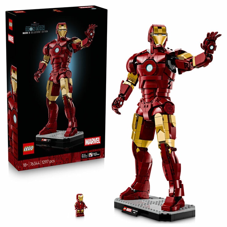 LEGO Marvel Iron Man Mark 3 Collectors’ Edition 76344