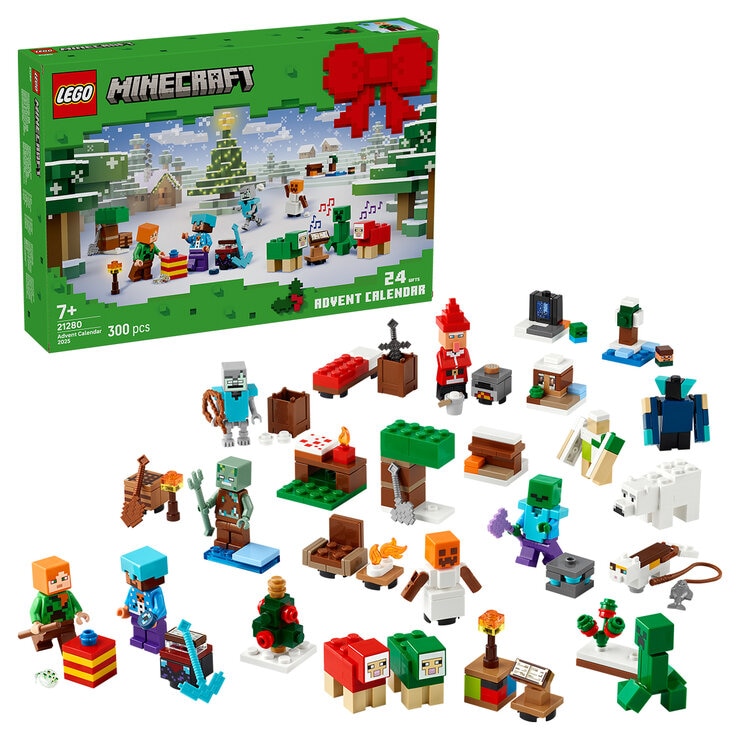 LEGO Minecraft Advent Calendar 2025 21280