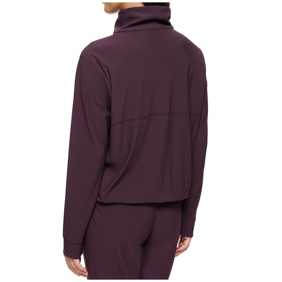 Kirkland Signature Ladies Active Zip Jacket Prune