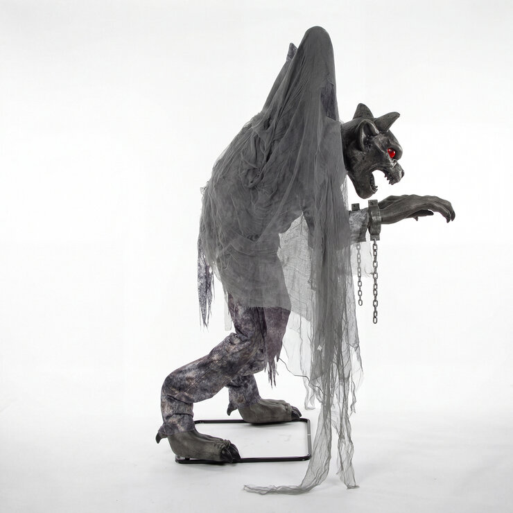 Animated Grim Stone Gargoyle 2.2M