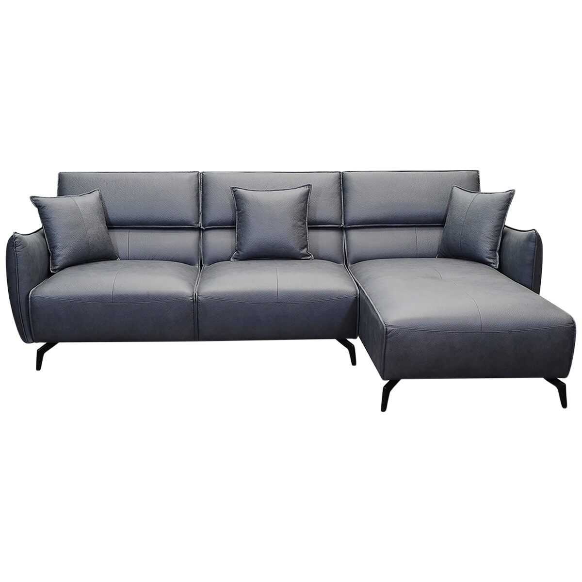 Moran Novato 2.0S LHF and RHF Chaise Modular Sofa Moran Gushi Grey Fabric