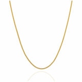 18KT Yellow Gold Diamond Cut Curb Chain 3.2g